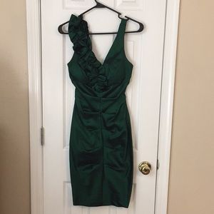 Emerald Green Party Dress